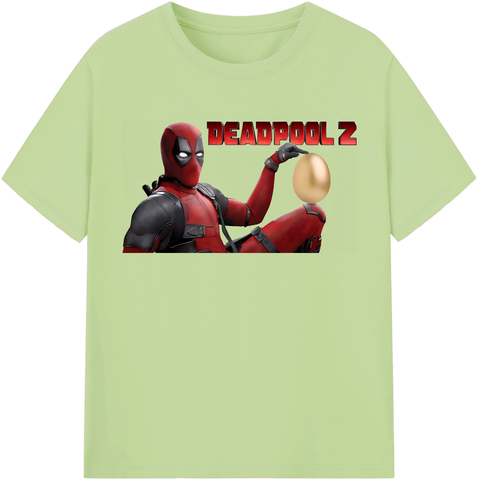 （画像用） Deadpool デッドプール 綿100％半袖Tシャツ（フロントプリント）